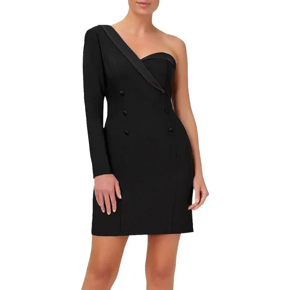 Aidan by Aidan Mattox | Dresses | Aidan By Aidan Mattox Womens Crepe  Cocktail And Party Dress Evening B4hp | Poshmark
